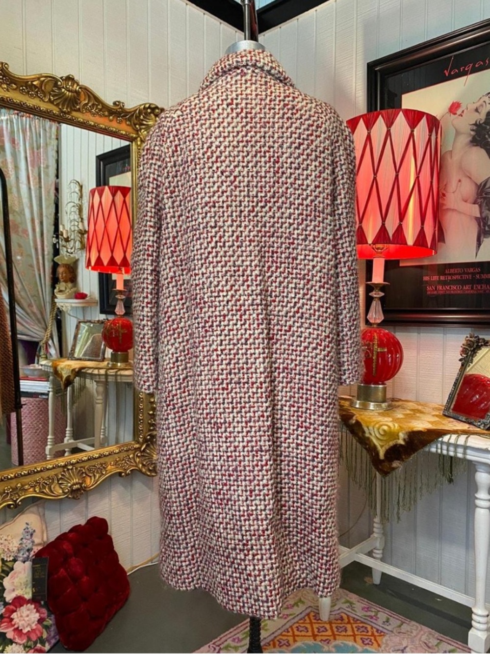 Vintage 1950s coat Size Medium - Picture 4 of 4